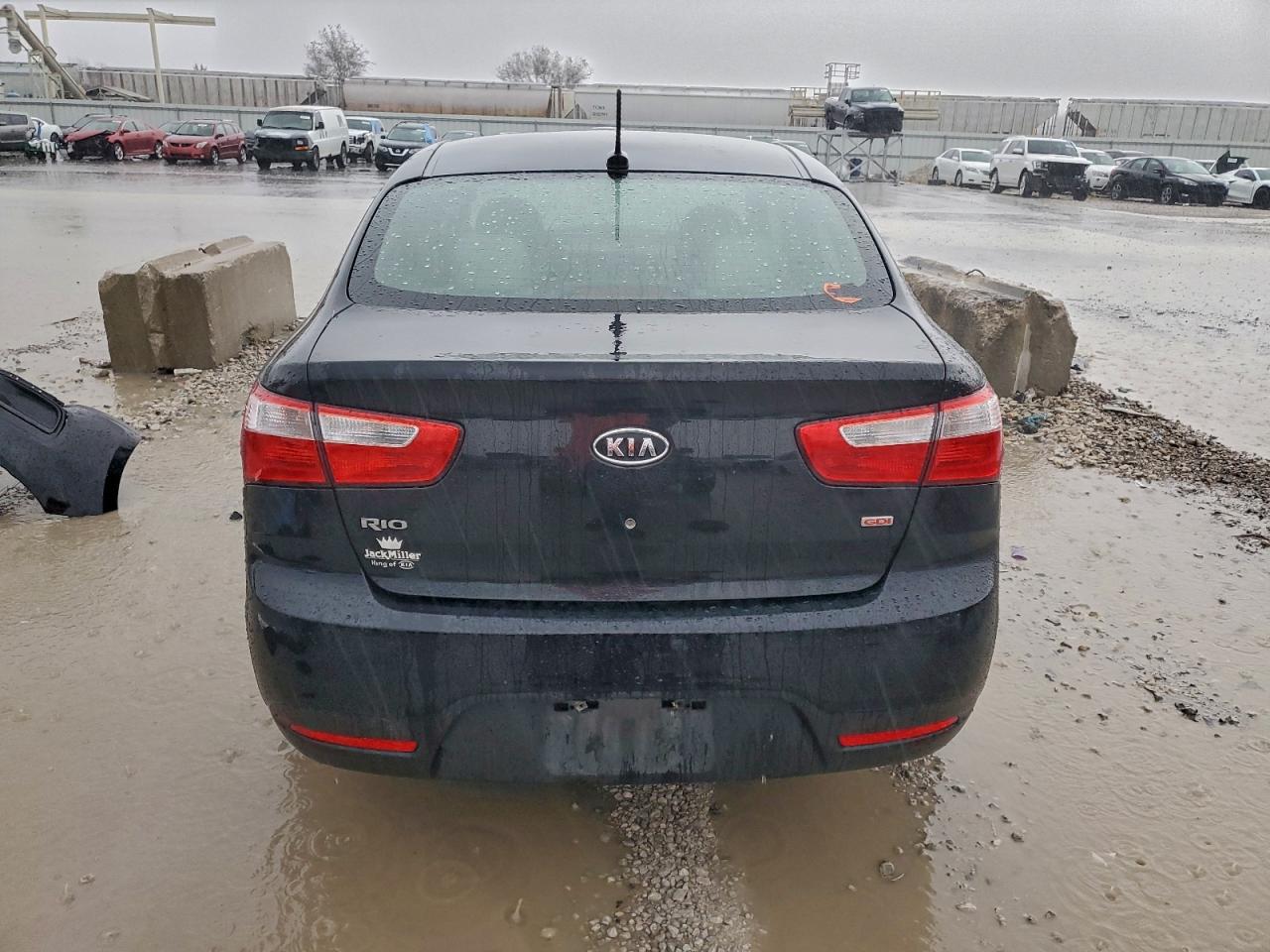 2013 Kia Rio Lx VIN: KNADM4A35D6106787 Lot: 93769775