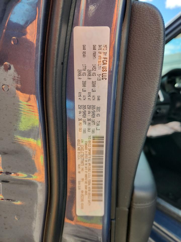 2019 Dodge Durango R/T VIN: 1C4SDJCT2KC770873 Lot: 93220405