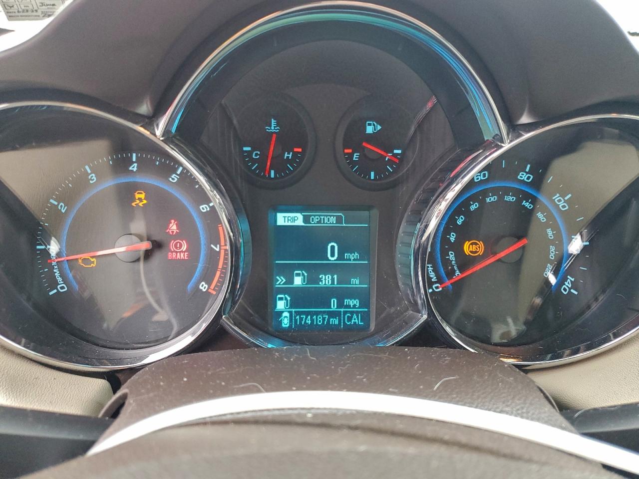 2013 Chevrolet Cruze Lt VIN: 1G1PF5SB9D7102573 Lot: 93310685