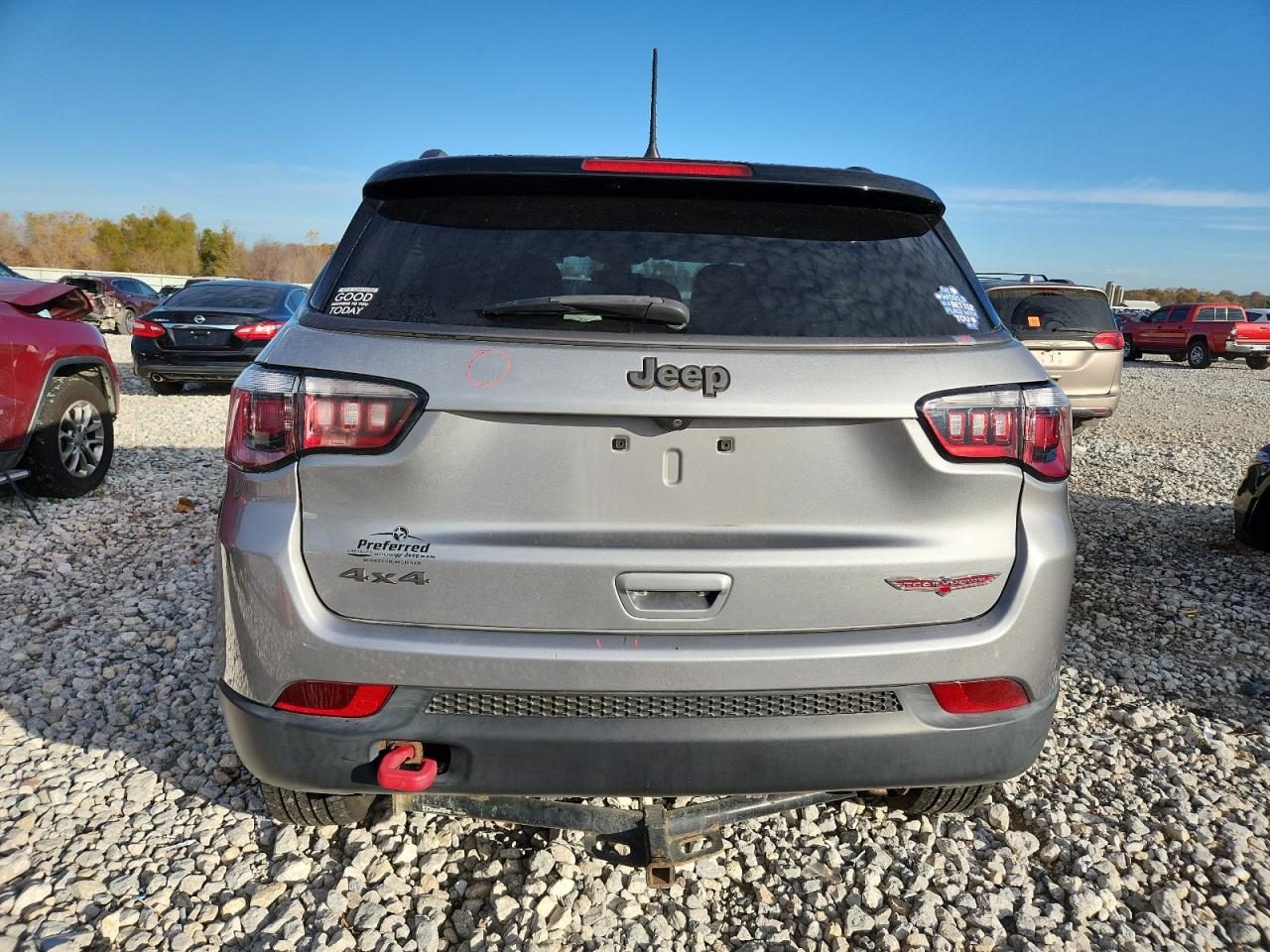 2018 Jeep Compass Trailhawk VIN: 3C4NJDDB6JT198917 Lot: 91275185