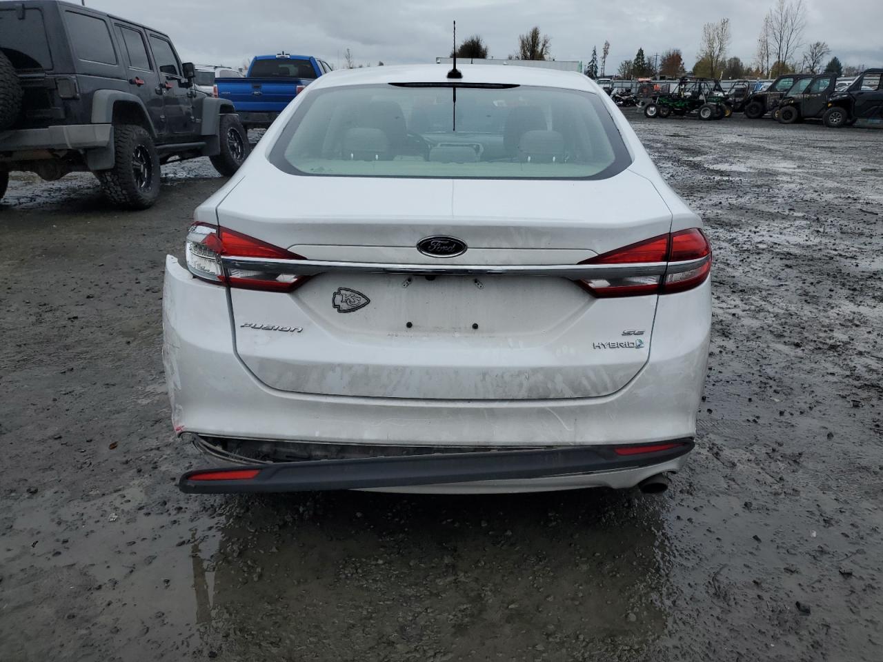 2018 Ford Fusion Se Hybrid VIN: 3FA6P0LUXJR103552 Lot: 92905355