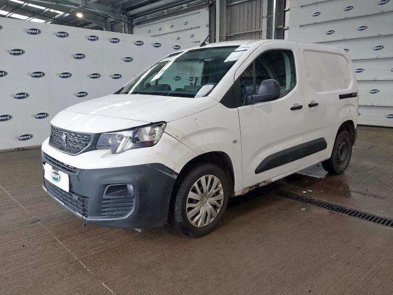 2021 PEUGEOT PARTNER 1000 1.5 BLUEHDI 100 PROFESSIONAL VAN for sale at Copart EAST KILBRIDE