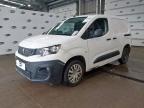 2021 PEUGEOT PARTNER 1000 1.5 BLUEHDI 100 PROFESSIONAL VAN for sale at Copart EAST KILBRIDE