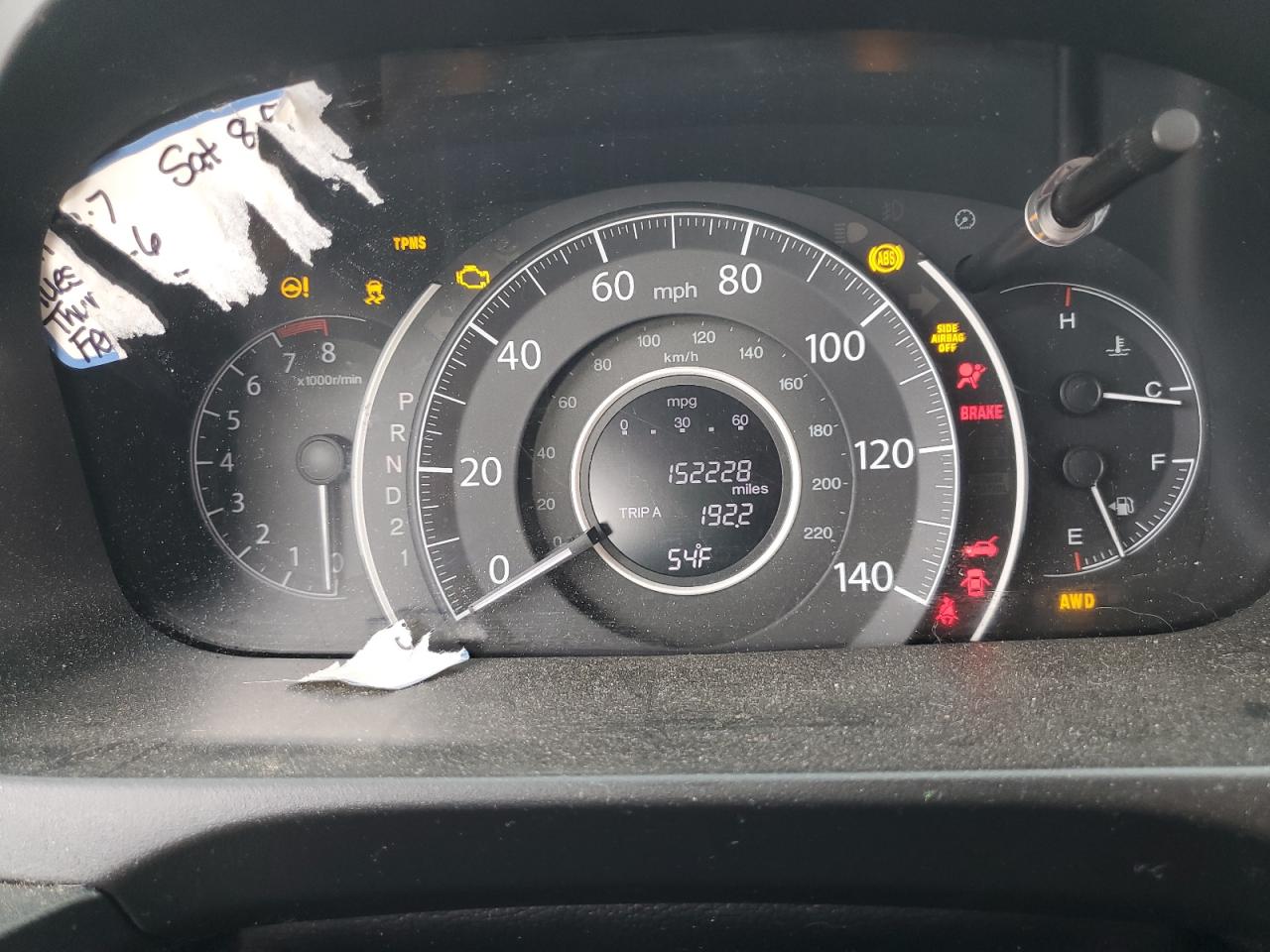 2013 Honda Cr-V Ex VIN: 5J6RM4H58DL001169 Lot: 93072055