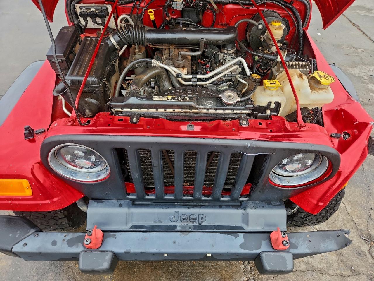 2004 Jeep Wrangler X VIN: 1J4FA39S44P797163 Lot: 93047675