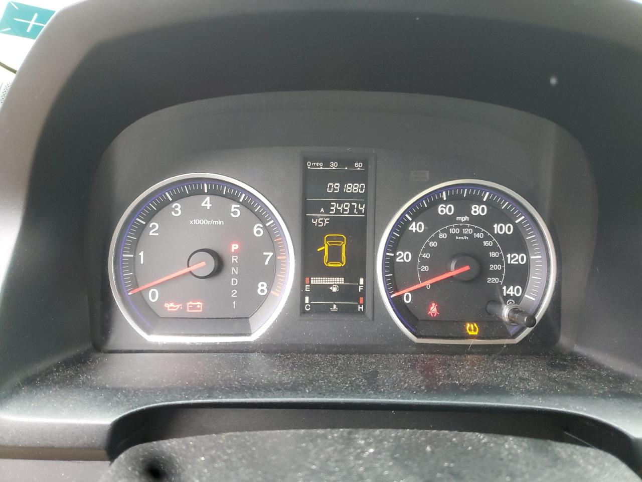 2009 Honda Cr-V Exl VIN: JHLRE48739C006312 Lot: 92645565