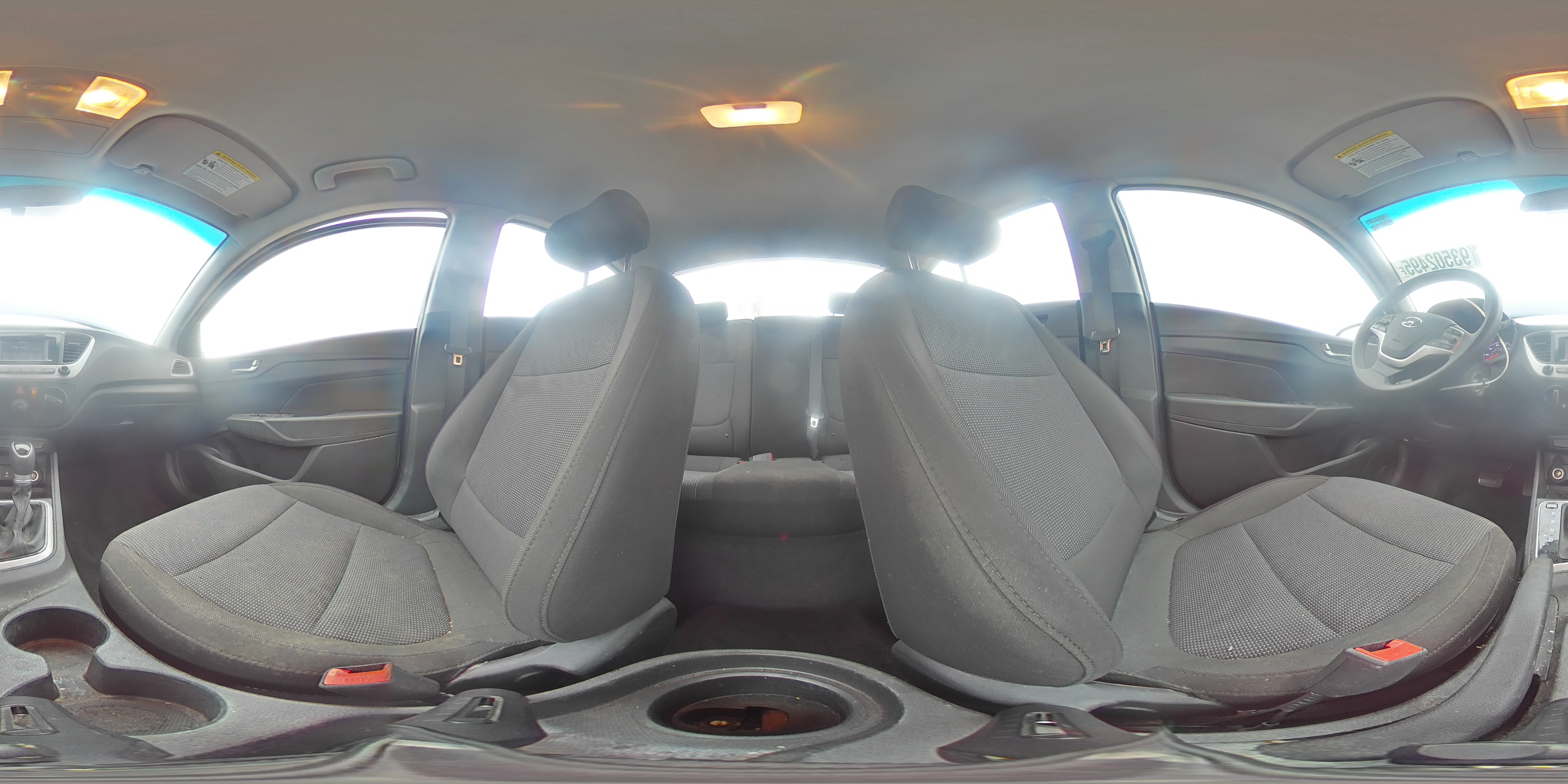 2021 Hyundai Accent Se VIN: 3KPC24A63ME144155 Lot: 93502495