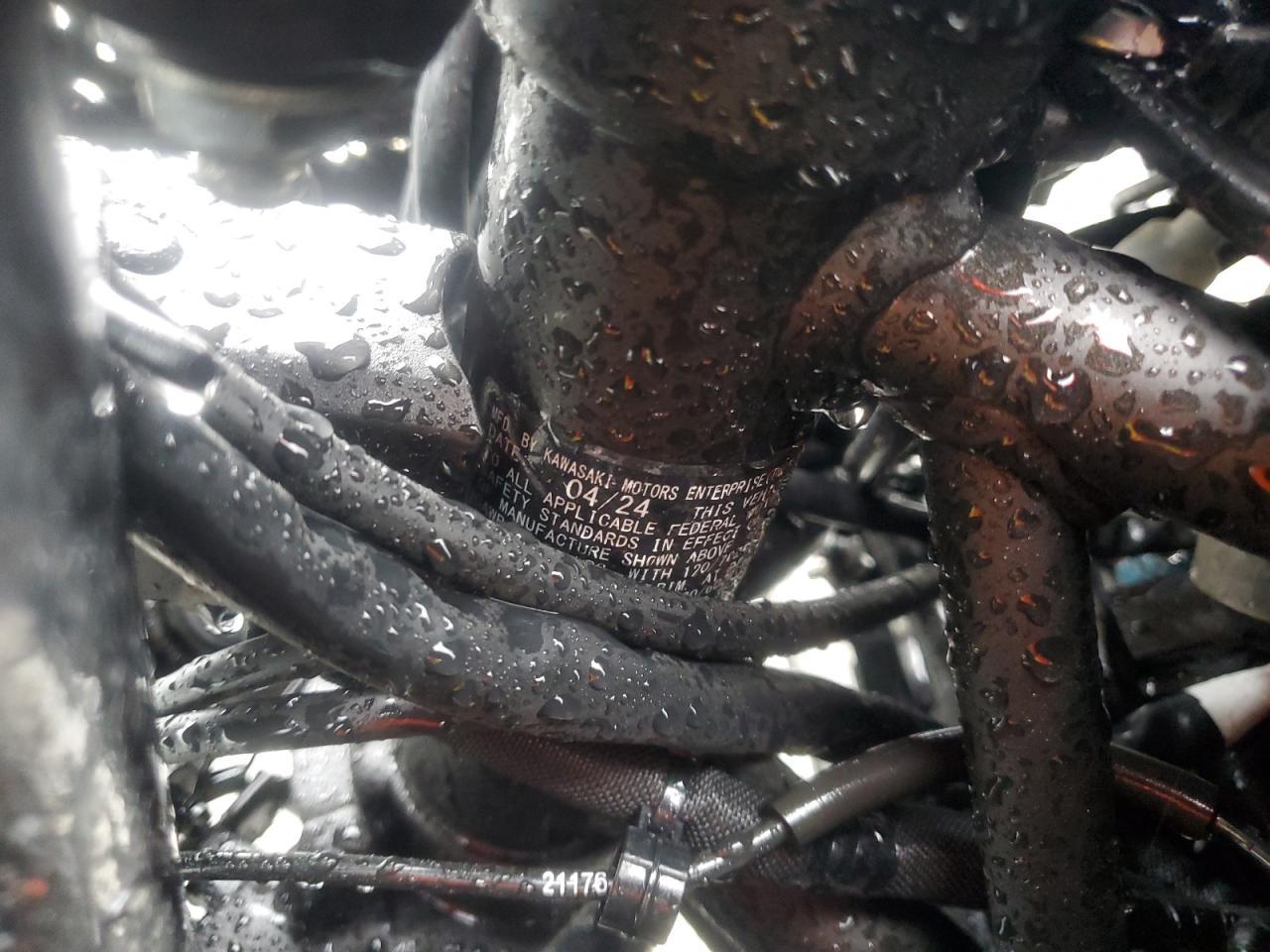 2024 Kawasaki Ex650 R VIN: ML5EXER10RDAD4545 Lot: 92690515