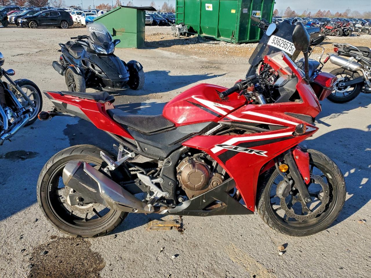 2016 Honda Cbr500 R VIN: MLHPC4468G5300150 Lot: 94360505