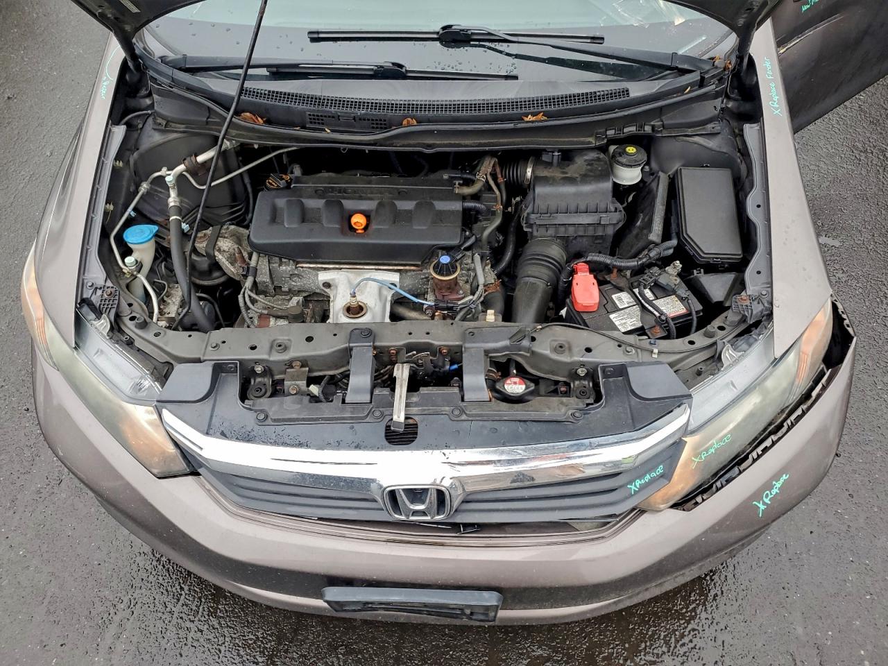 2012 Honda Civic Lx VIN: 2HGFB2F54CH528273 Lot: 92386085