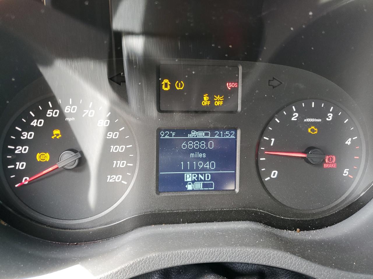 2019 Mercedes Benz Sprinter 2500 Delivery Van VIN: WD4PF1CD7KP128348 Lot: 89493385