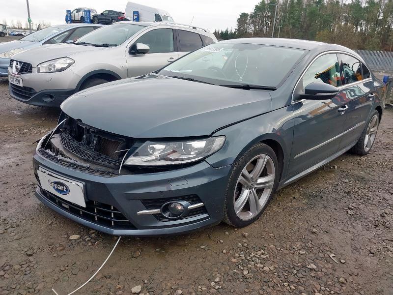 2014 VOLKSWAGEN CC 2.0 TDI 177 BLUEMOTION TECH R-LINE 4DR for sale at Copart EAST KILBRIDE