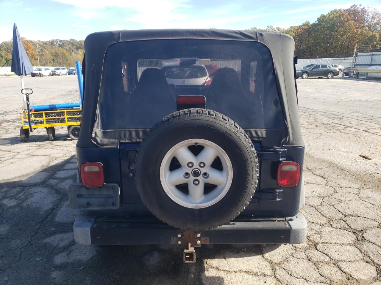 2000 Jeep Wrangler / Tj Se VIN: 1J4FA29P8YP803896 Lot: 90985115