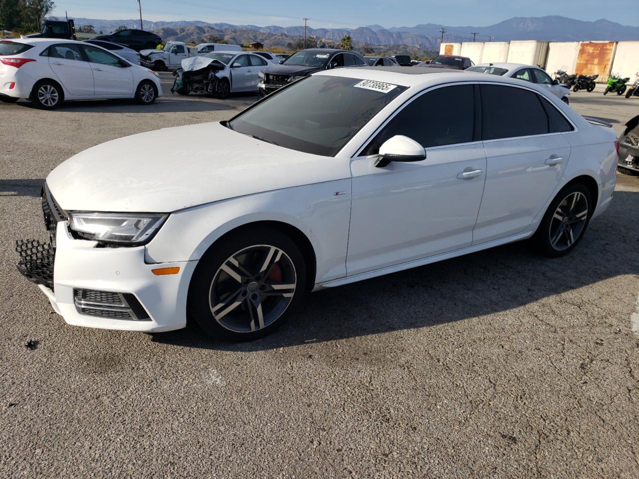 2017 Audi A4 Premium Plus VIN: WAUENAF40HN029419 Lot: 90738965