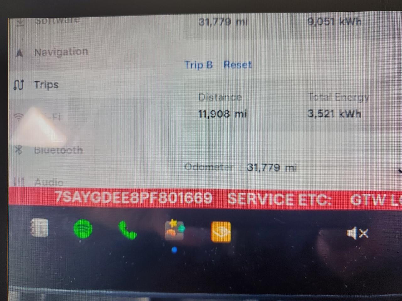 2023 Tesla Model Y VIN: 7SAYGDEE8PF801669 Lot: 92953705