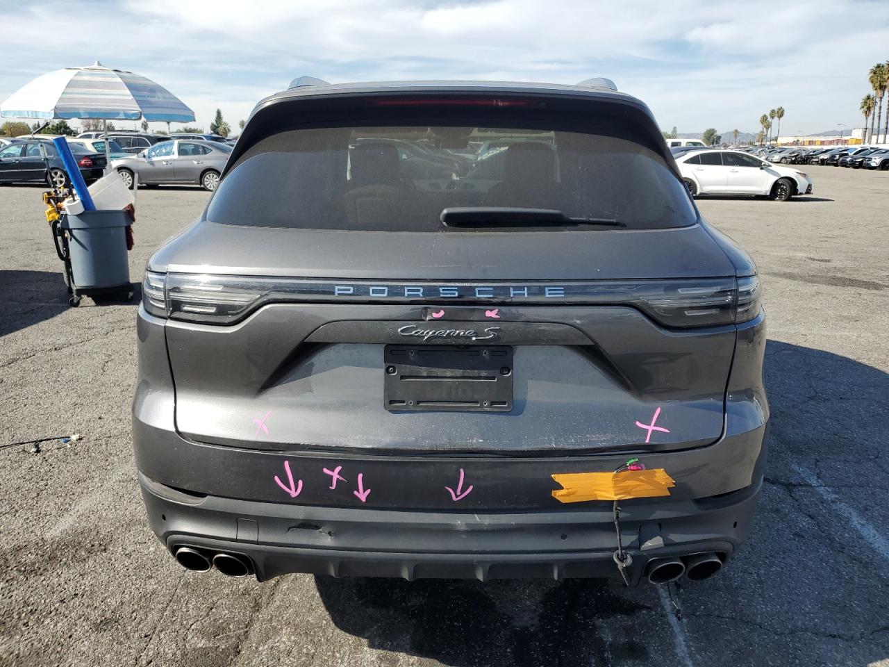 2021 Porsche Cayenne S VIN: WP1AB2AY4MDA28931 Lot: 92257305