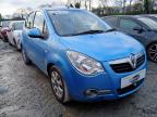 2010 VAUXHALL AGILA 1.2 16V DESIGN 5DR for sale at Copart WOLVERHAMPTON