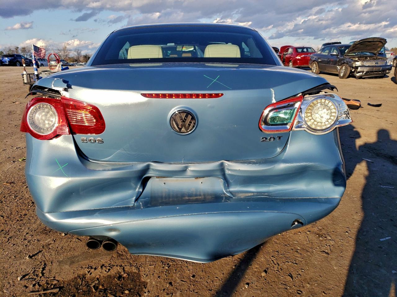 2008 Volkswagen Eos Turbo VIN: WVWBA71F68V043824 Lot: 93407185