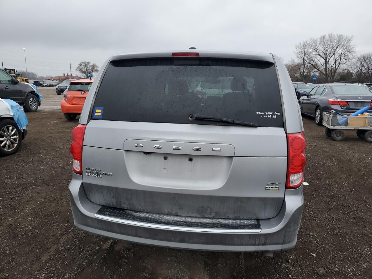 2017 Dodge Grand Caravan Gt VIN: 2C4RDGEG8HR789333 Lot: 93234235