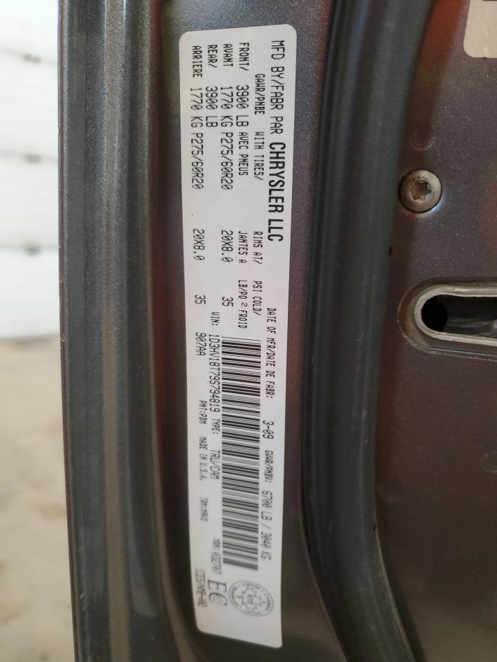 2009 Dodge Ram 1500 VIN: 1D3HV18T79S794819 Lot: 93329725