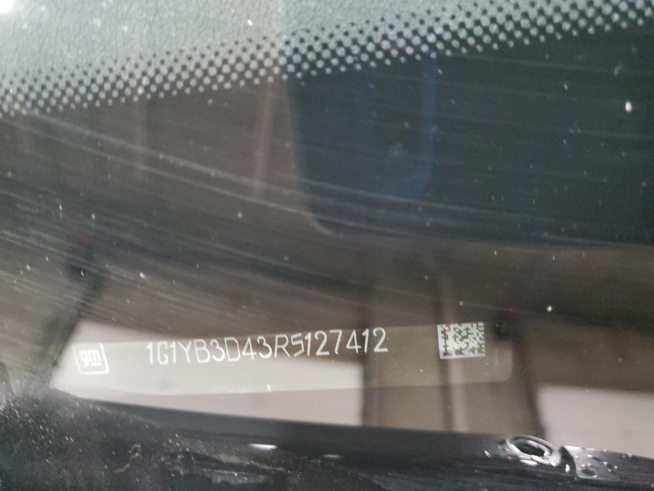 2024 Chevrolet Corvette Stingray 2Lt VIN: 1G1YB3D43R5127412 Lot: 92632525