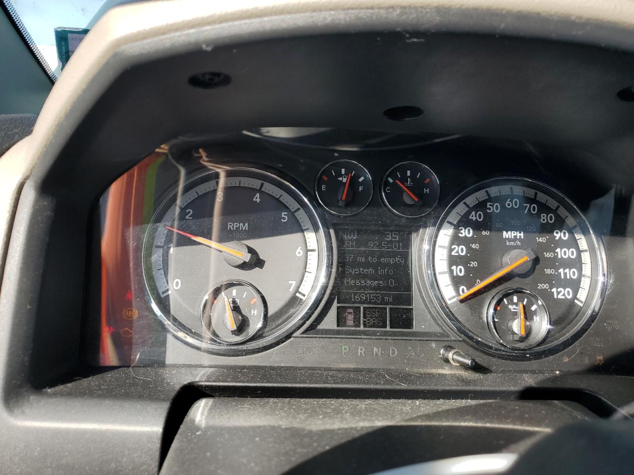 2009 Dodge Ram 1500 VIN: 1D3HV18P49S802832 Lot: 92795955