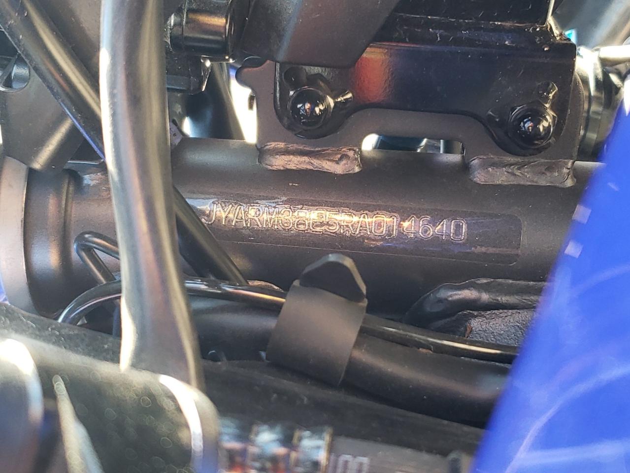 2024 Yamaha Yzfr7 VIN: JYARM38E5RA014640 Lot: 93644225