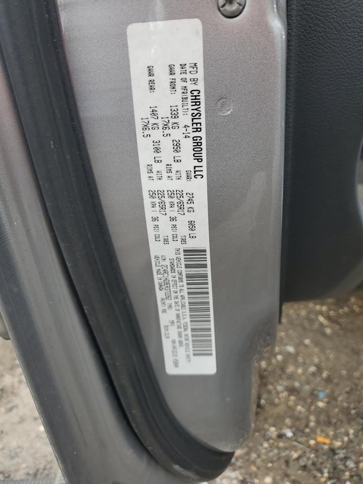 2014 Chrysler Town & Country S VIN: 2C4RC1HG9ER372262 Lot: 91588065