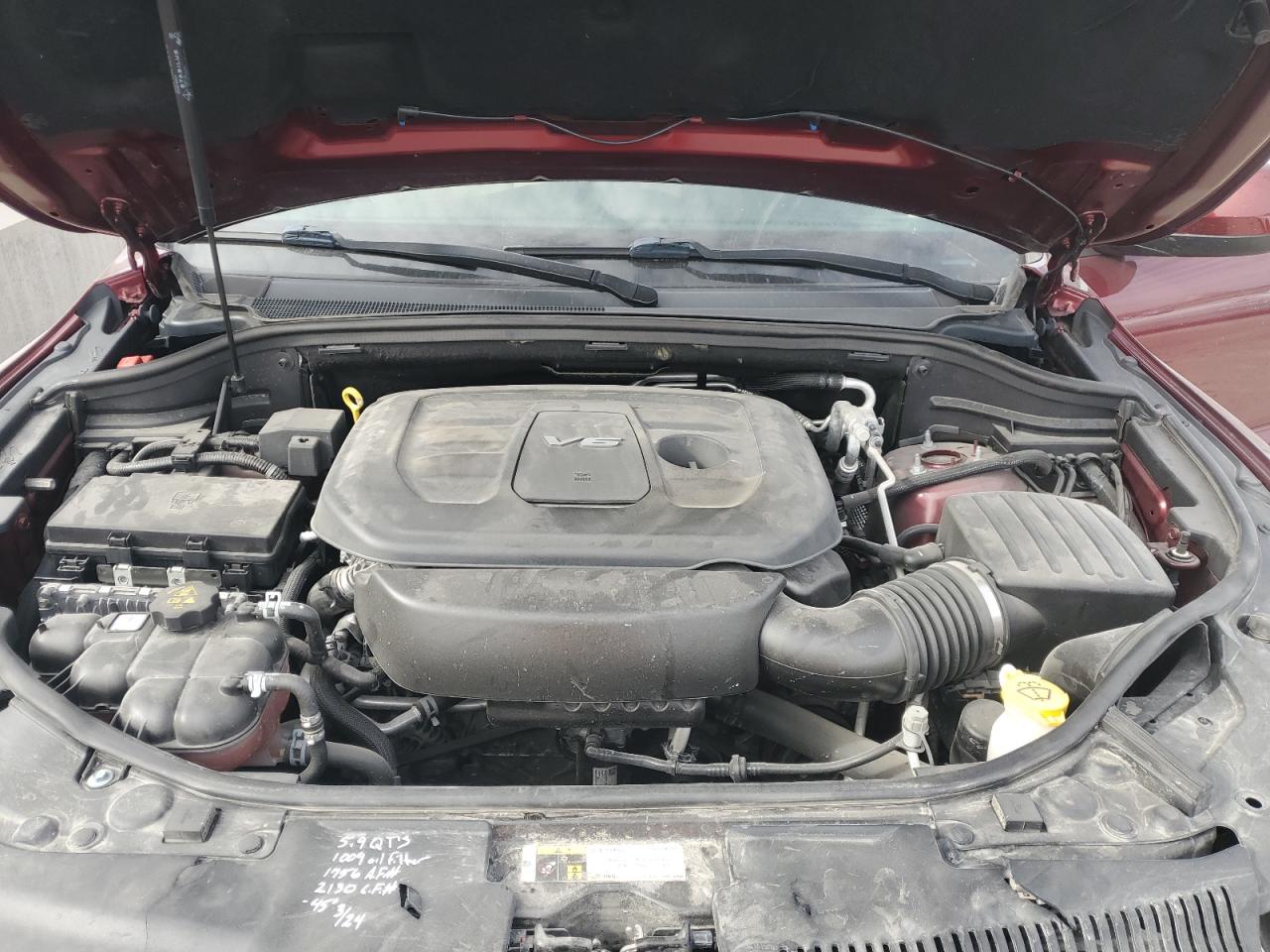 2019 Dodge Durango Sxt VIN: 1C4RDHAG5KC604232 Lot: 92442745