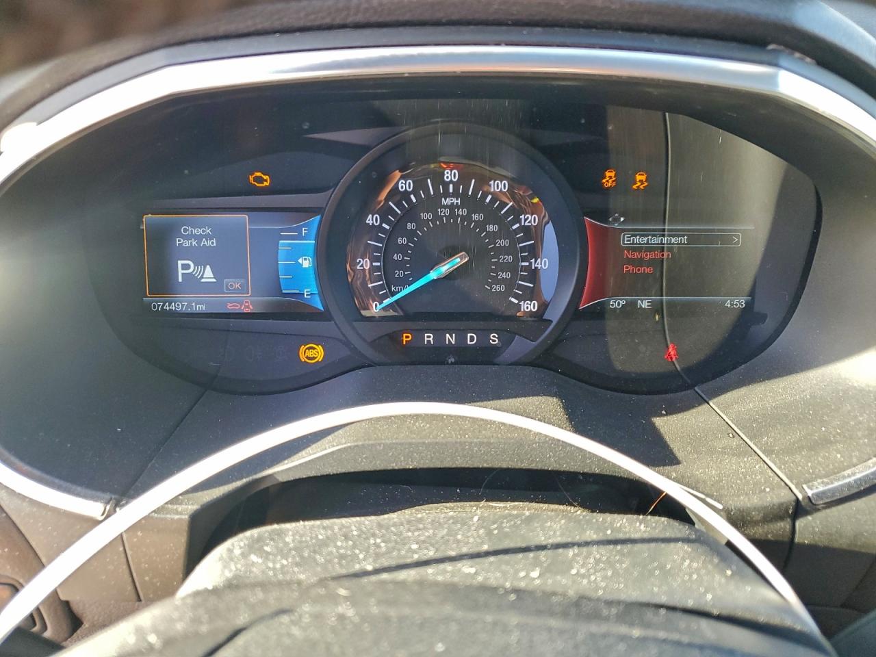 2015 Ford Edge Titanium VIN: 2FMPK3K89FBB27121 Lot: 91996805