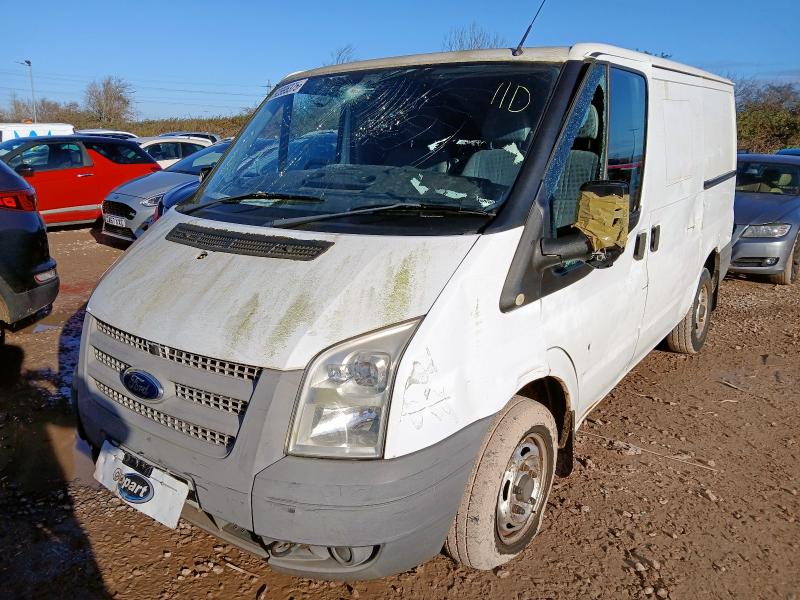 2013 FORD TRANSIT LOW ROOF VAN TDCI 100PS for sale at Copart BRISTOL