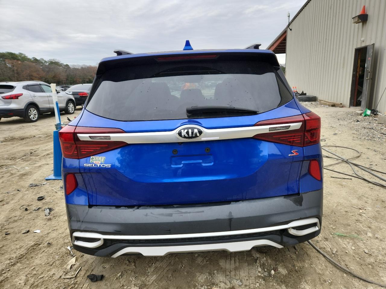 2021 Kia Seltos S VIN: KNDEUCAAXM7147457 Lot: 93494335