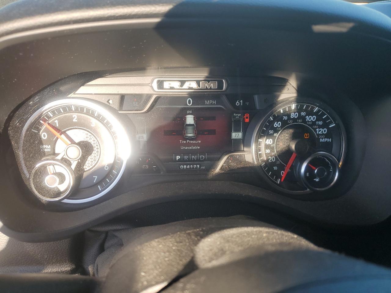 2019 Ram 1500 Big Horn/Lone Star VIN: 1C6SRFFT0KN539136 Lot: 93059625