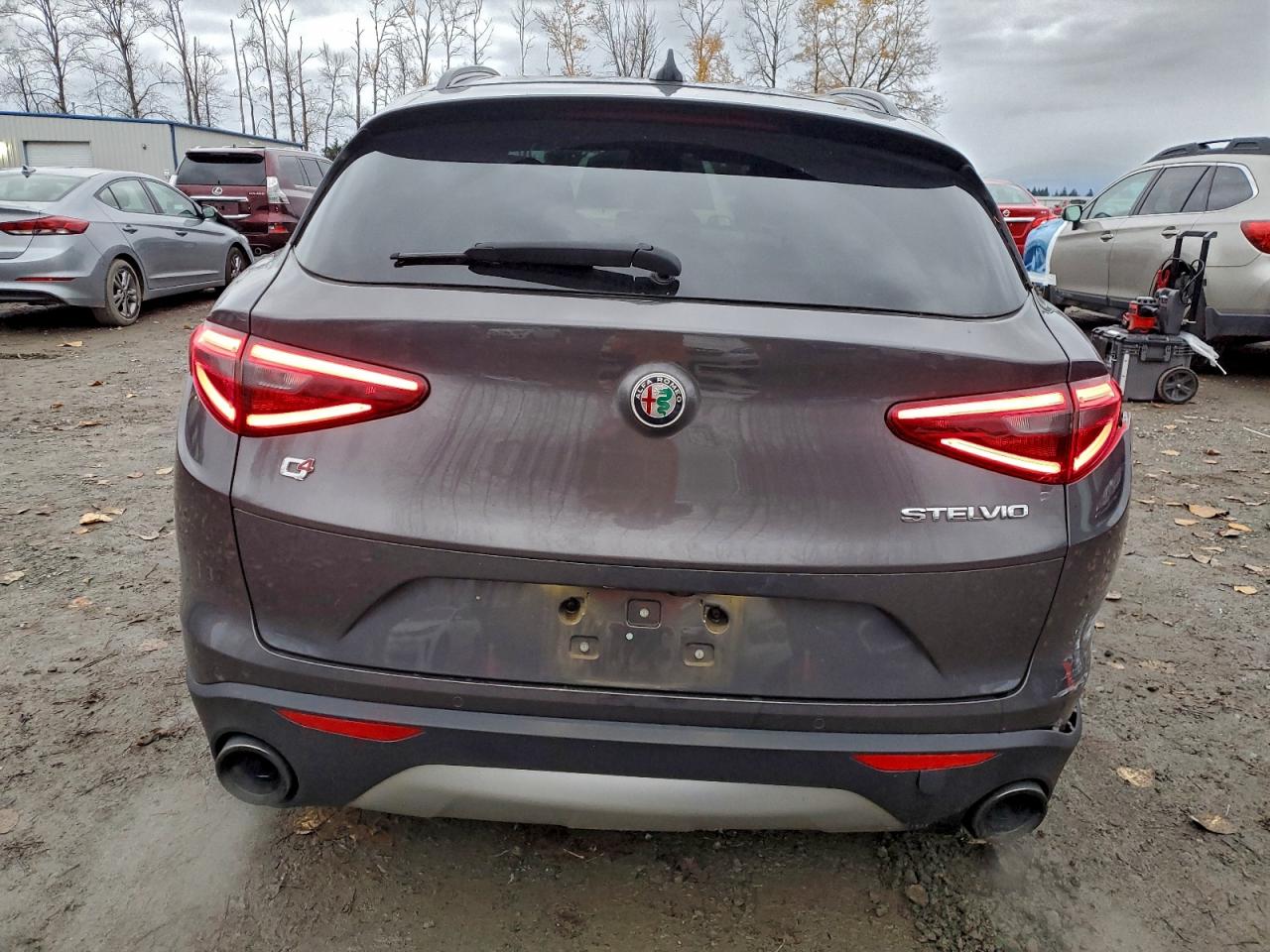 2018 Alfa Romeo Stelvio Sport VIN: ZASFAKPN6J7B90925 Lot: 93859355
