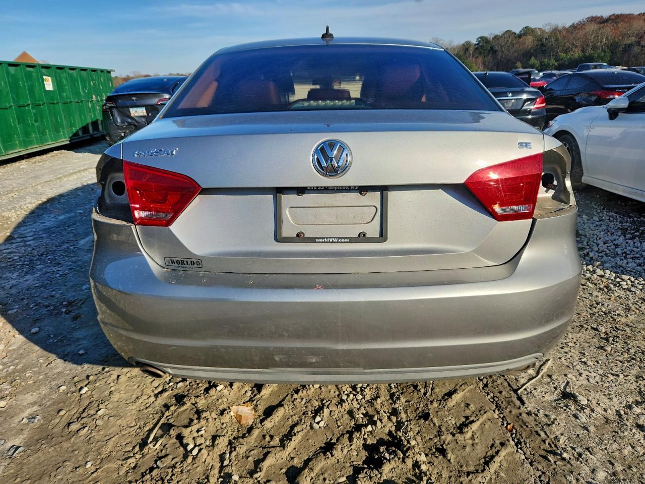 2013 Volkswagen Passat Se VIN: 1VWBP7A37DC082591 Lot: 92455985