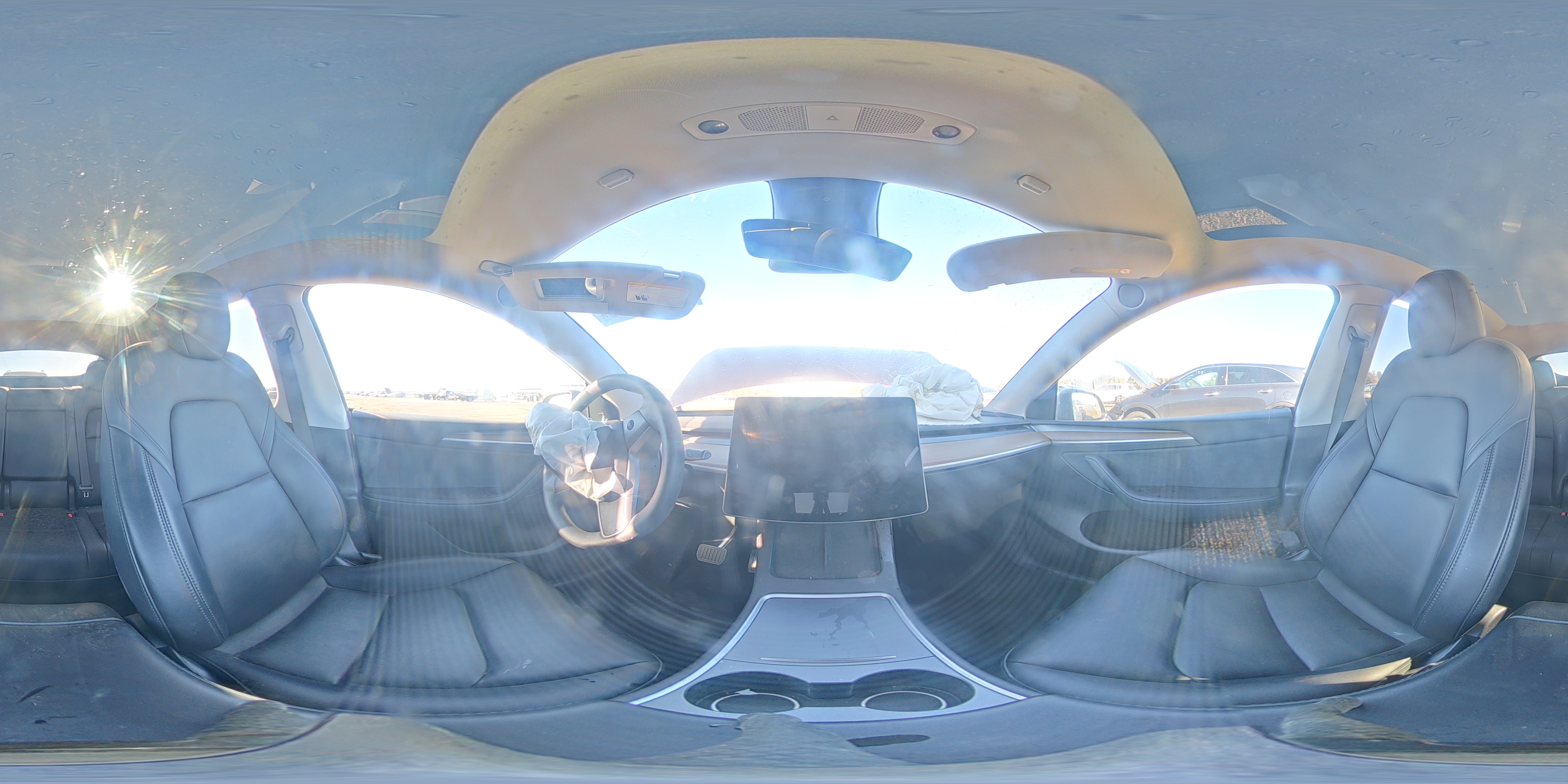 2023 Tesla Model Y VIN: 7SAYGDEE2PF858076 Lot: 91689215