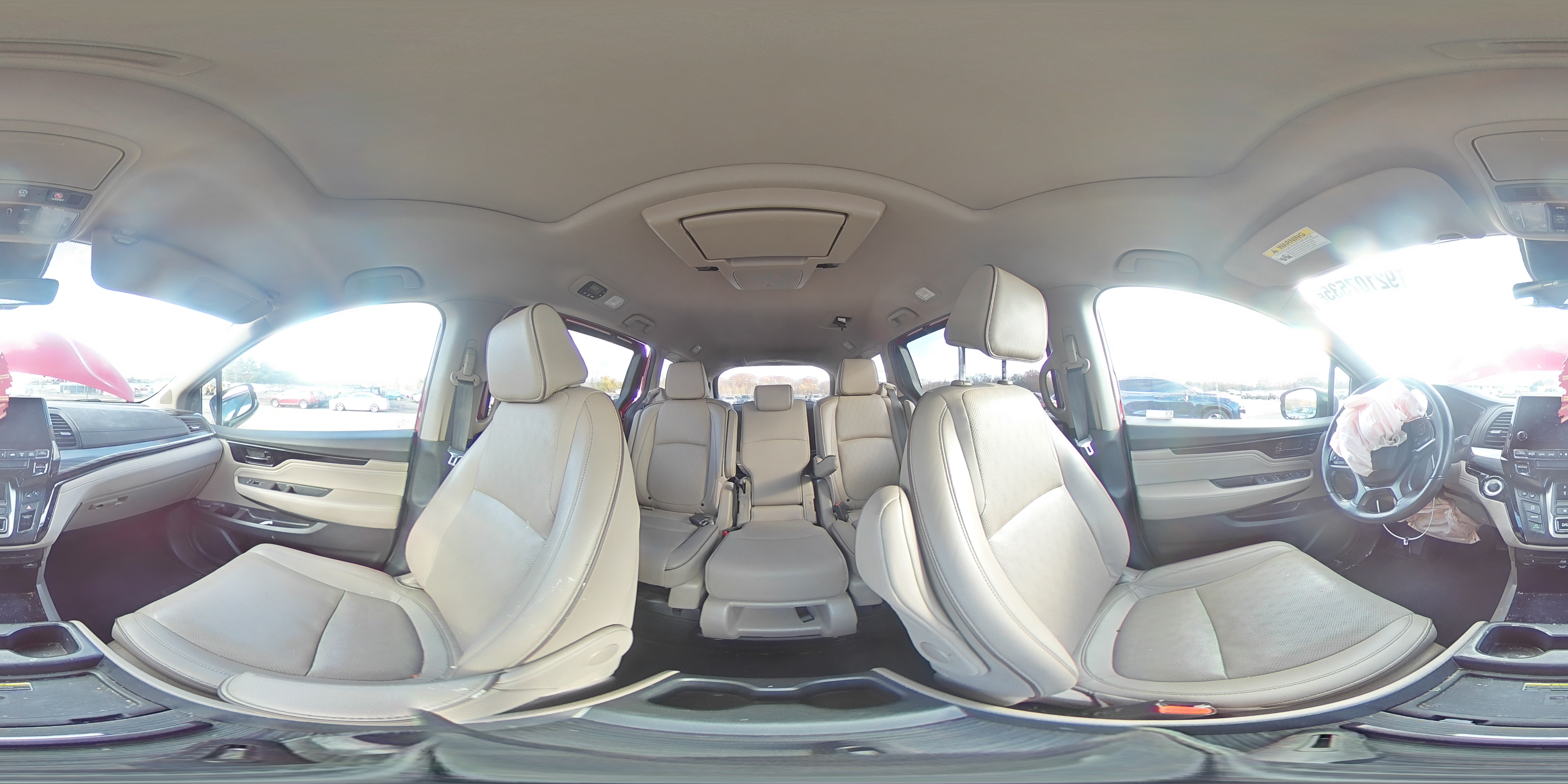 2022 Honda Odyssey Elite VIN: 5FNRL6H93NB053627 Lot: 92107535