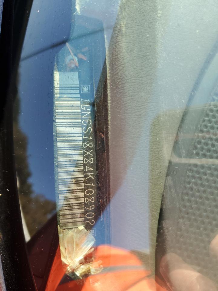 2004 Chevrolet Blazer VIN: 1GNCS18X84K108902 Lot: 91060685