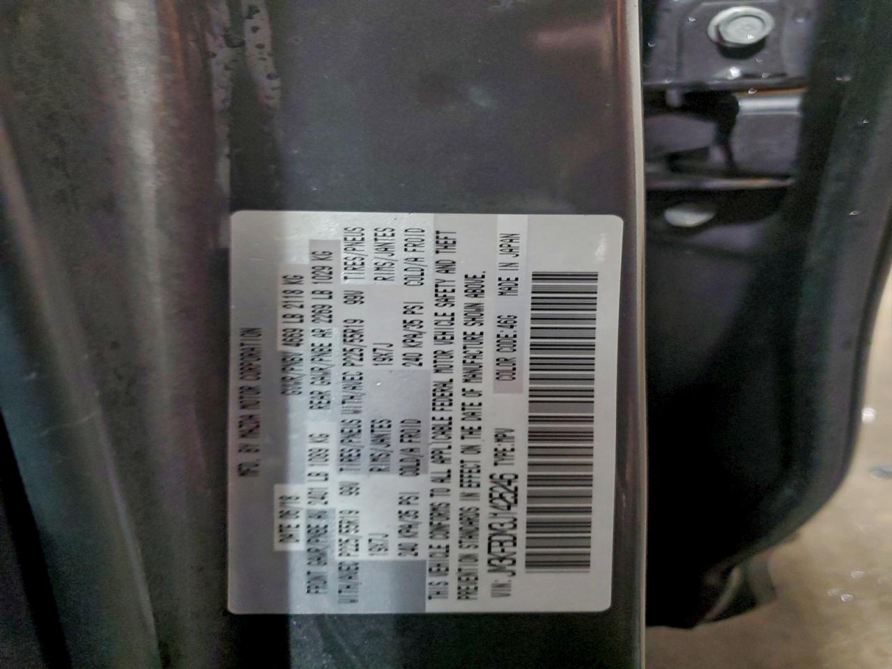 2018 Mazda Cx-5 Grand Touring VIN: JM3KFBDM3J1425246 Lot: 93659885