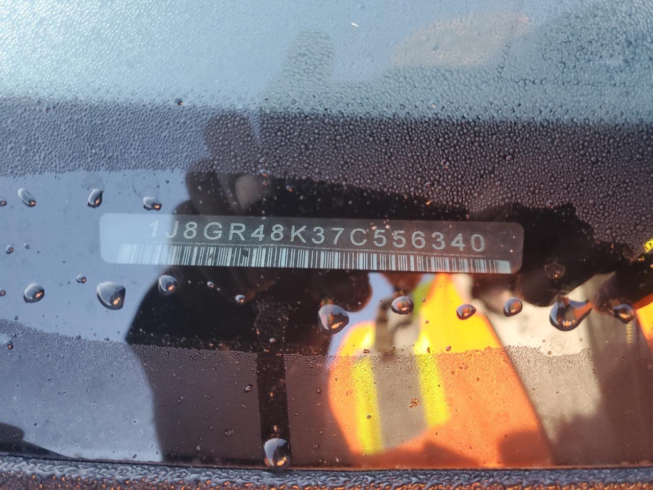 2007 Jeep Grand Cherokee Laredo VIN: 1J8GR48K37C556340 Lot: 90517645