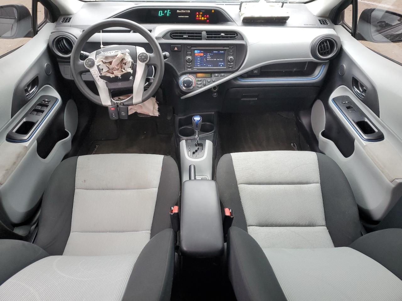 2012 Toyota Prius C VIN: JTDKDTB34C1510551 Lot: 92134665