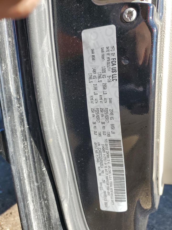 2017 Dodge Grand Caravan Sxt VIN: 2C4RDGCG2HR562514 Lot: 90591785