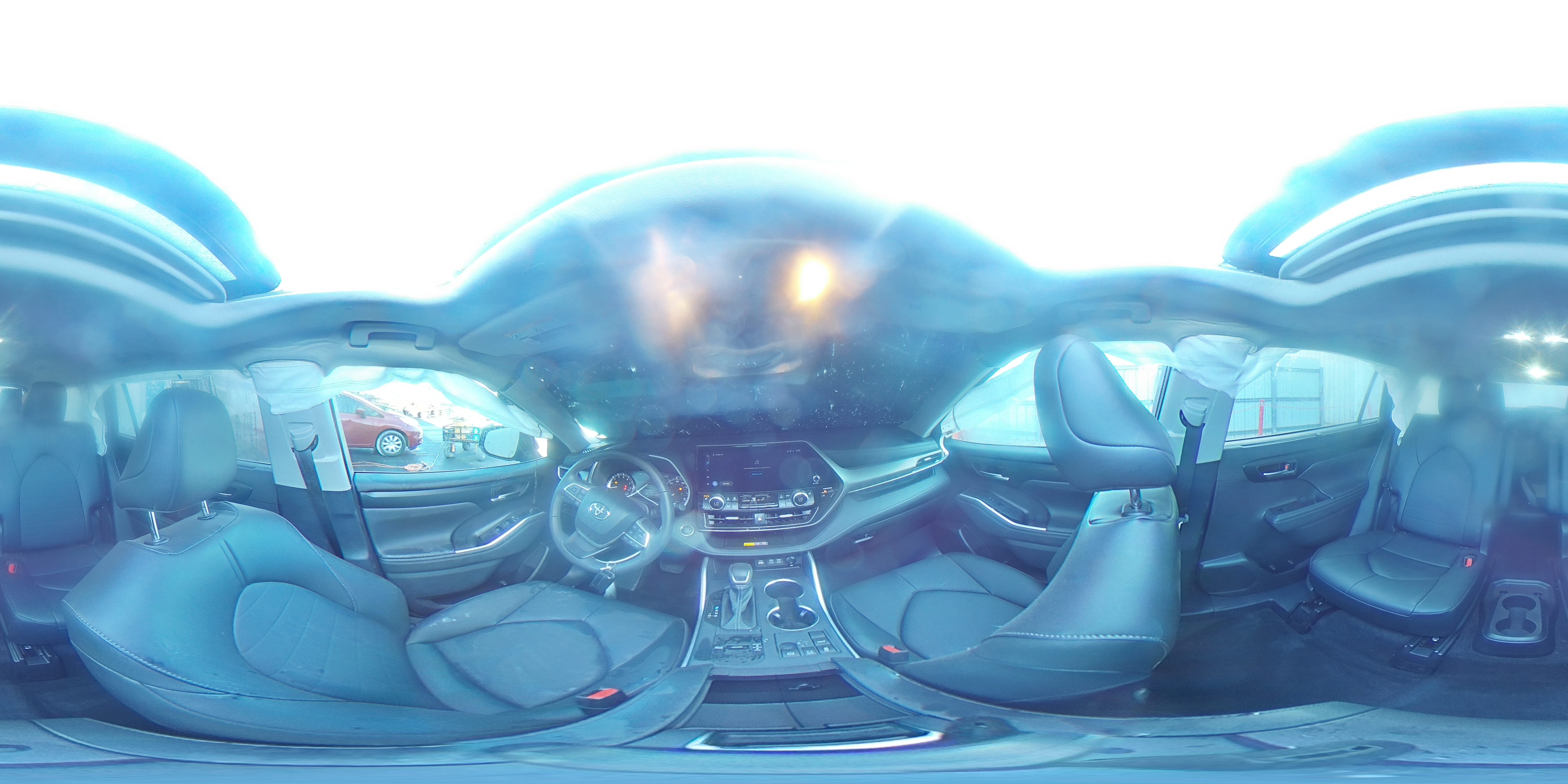 2025 Toyota Highlander Le VIN: 5TDKDRAH5SS555595 Lot: 93828225