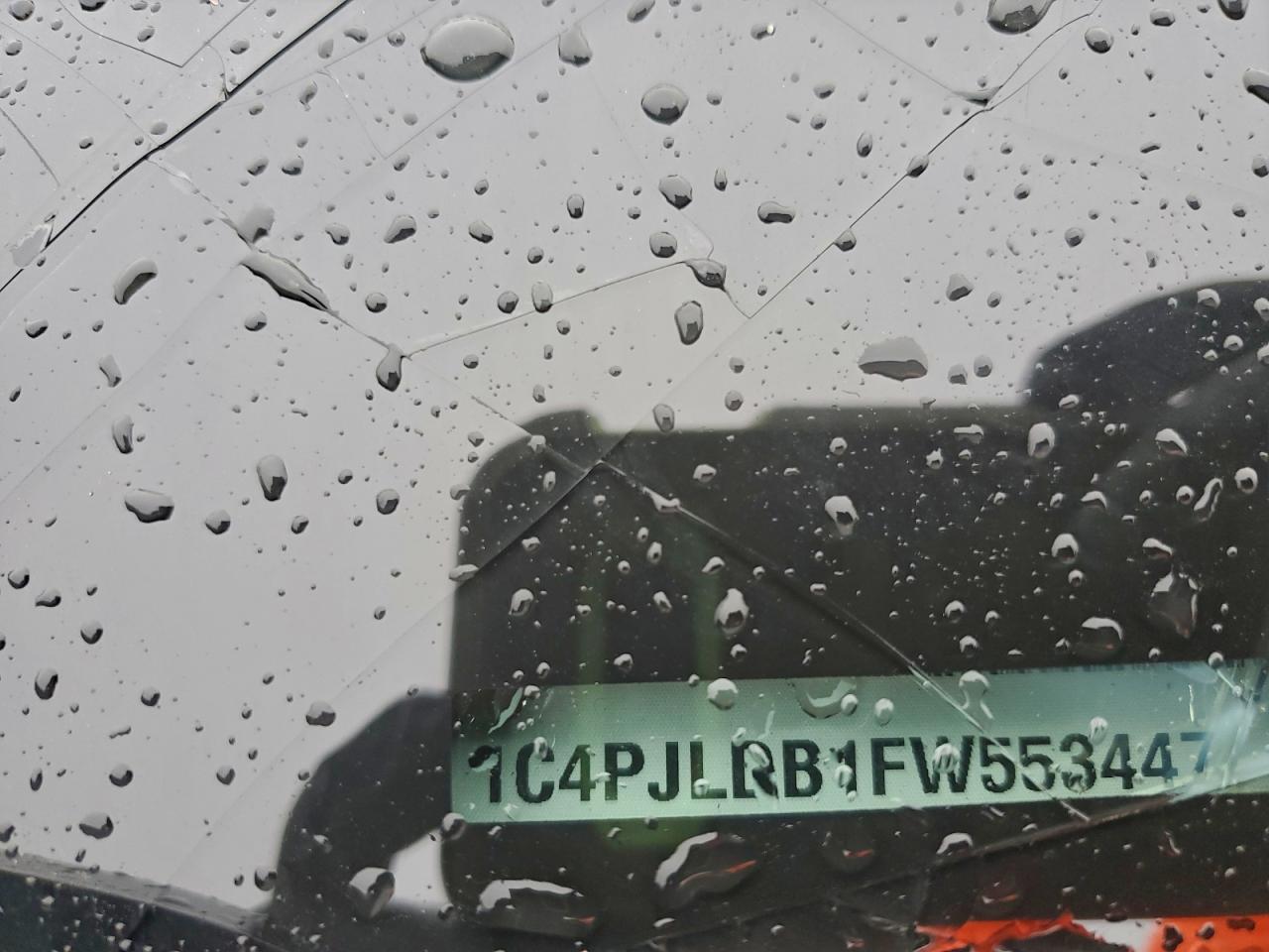 2015 Jeep Cherokee Limited VIN: 1C4PJLDB1FW553447 Lot: 93455285