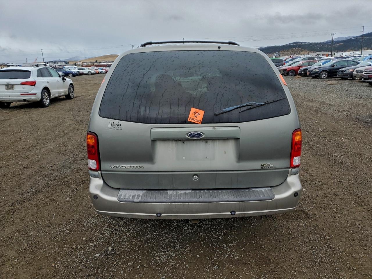 2003 Ford Windstar Sel VIN: 2FMDA53493BA58021 Lot: 93672215