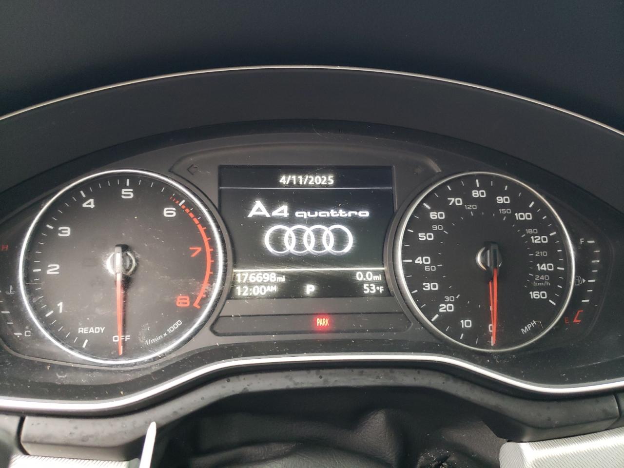 2017 Audi A4 Premium VIN: WAUANAF41HN038239 Lot: 91347425