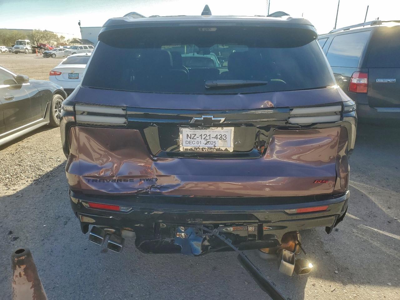 2026 Chevrolet Traverse Rs VIN: 1GNEVLKS5TJ190391 Lot: 94973475