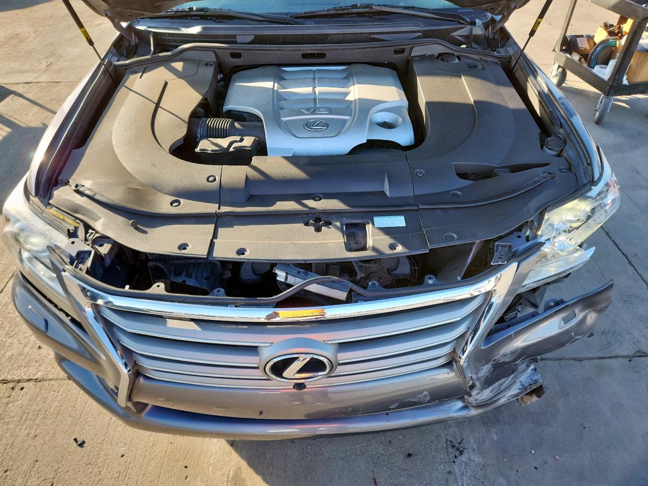 2013 Lexus Lx 570 VIN: JTJHY7AX2D4110592 Lot: 92609245