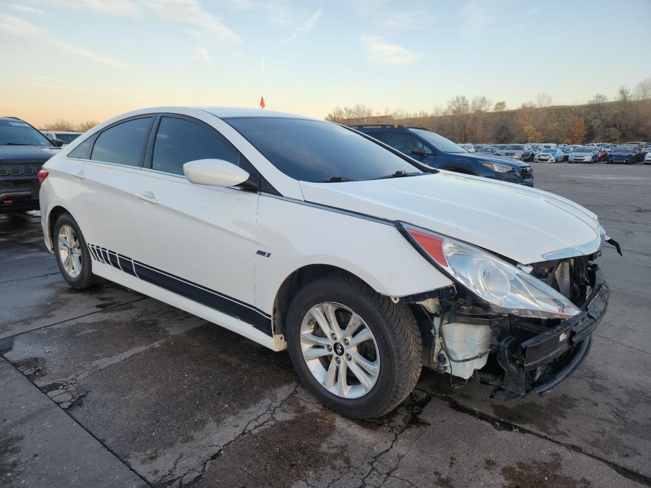 2014 Hyundai Sonata Gls VIN: 5NPEB4AC7EH908942 Lot: 91717045