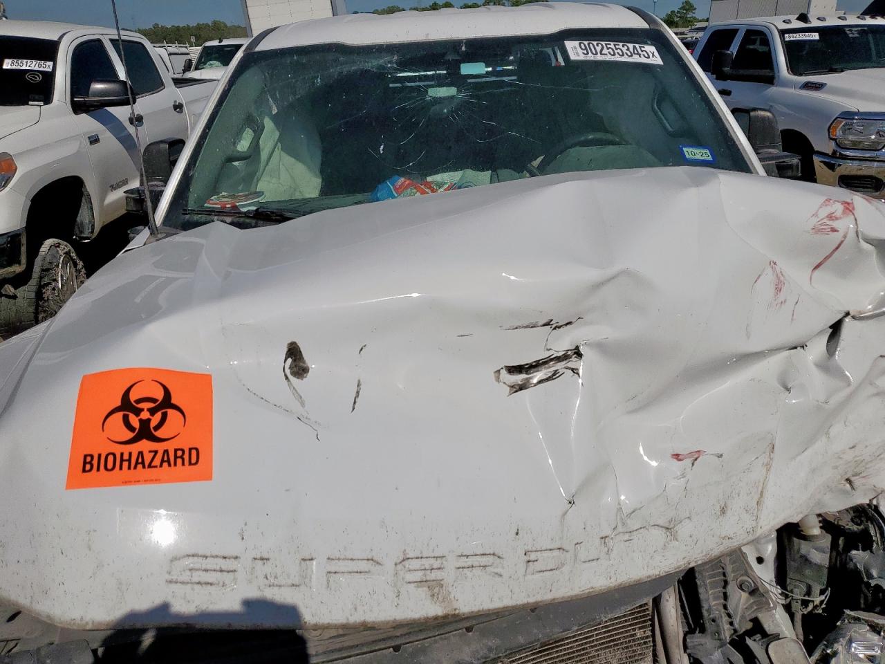 2022 Ford F250 Super Duty VIN: 1FT7W2B64NEE90589 Lot: 90255345